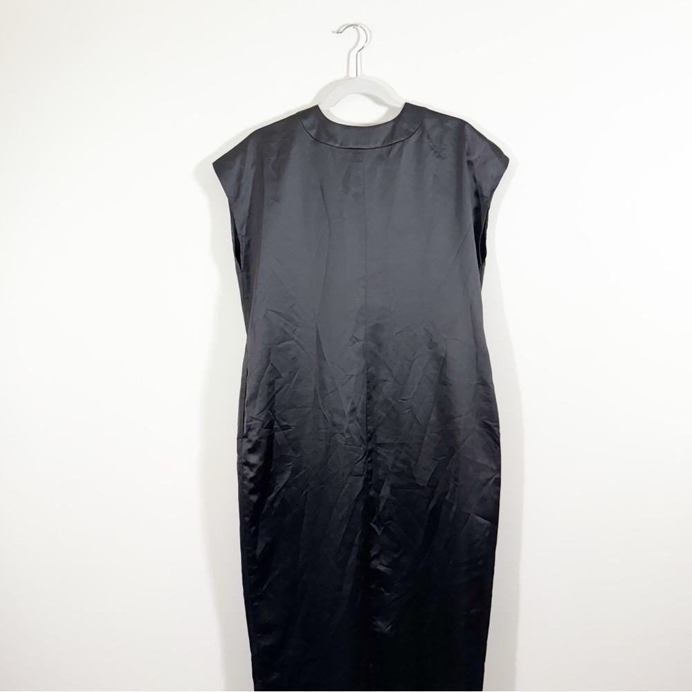 Universal Standard Levana Kaftan Dress Satin Size 6-8 - Picture 8 of 9